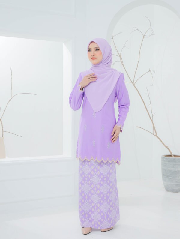 SET FAMILY KURUNG ALIYA LILAC - Image 2