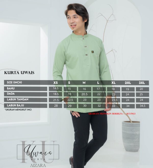 KURTA UWAIS TANGAN CEKAK - Image 12