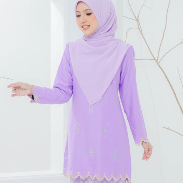 SET FAMILY KURUNG ALIYA LILAC - Image 3